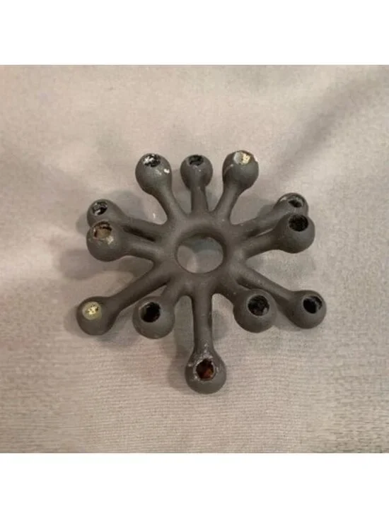 Vintage Dansk Designs Jens Quistgaard "Spider" Cast Iron Candle Holder - Picture 2 of 3